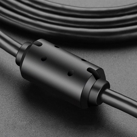 Kabel przewód do drukarki USB-A - USB-B 5Gb/s 2m czarny Kabel przewód do drukarki USB-A - USB-B 5Gb/s 2m czarny
