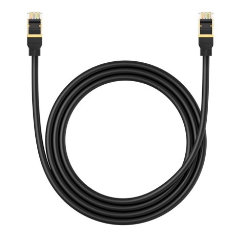 Szybki kabel przewód sieciowy LAN Ethernet RJ-45 cat.8 40Gbps okrągły 1.5m czarny Szybki kabel przewód sieciowy LAN Ethernet RJ-45 cat.8 40Gbps okrągły 1.5m czarny