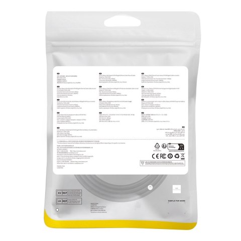 Szybki kabel przewód sieciowy LAN Ethernet RJ-45 cat.8 40Gbps okrągły 1.5m czarny Szybki kabel przewód sieciowy LAN Ethernet RJ-45 cat.8 40Gbps okrągły 1.5m czarny