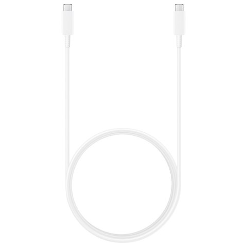 Kabel przewód USB-C - USB-C 5A 480Mb/s 1.8m biały Kabel przewód USB-C - USB-C 5A 480Mb/s 1.8m biały