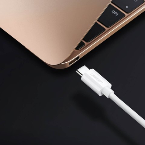 Kabel przewód do drukarki USB-C - USB-B 480Mb/s 1m biały Kabel przewód do drukarki USB-C - USB-B 480Mb/s 1m biały