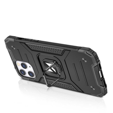 Etui pancerny pokrowiec do iPhone 14 Pro Max uchwyt magnetyczny Ring Armor niebieski Etui pancerny pokrowiec do iPhone 14 Pro Max uchwyt magnetyczny Ring Armor niebieski