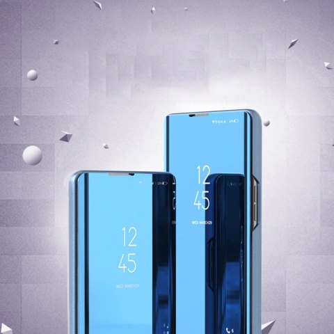 Błyszczące etui z klapką do Xiaomi 13 Lite Clear View Case czarny Błyszczące etui z klapką do Xiaomi 13 Lite Clear View Case czarny