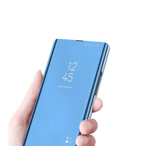 Błyszczące etui z klapką do Xiaomi 13 Lite Clear View Case czarny Błyszczące etui z klapką do Xiaomi 13 Lite Clear View Case czarny