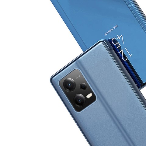 Błyszczące etui z klapką do Xiaomi 13 Lite Clear View Case czarny Błyszczące etui z klapką do Xiaomi 13 Lite Clear View Case czarny