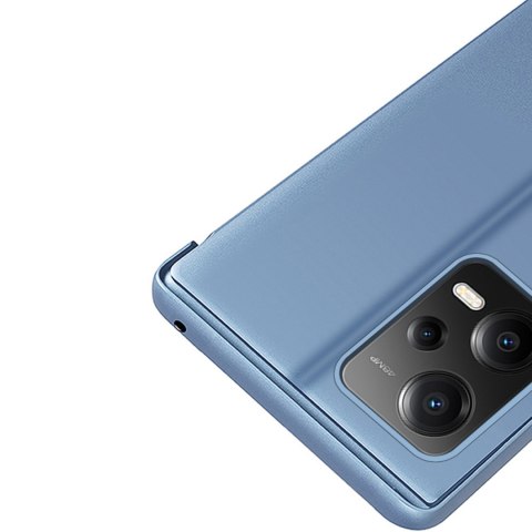 Błyszczące etui z klapką do Xiaomi 13 Lite Clear View Case czarny Błyszczące etui z klapką do Xiaomi 13 Lite Clear View Case czarny