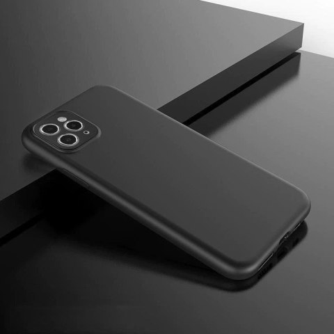 Cienki silikonowy pokrowiec etui do Xiaomi Redmi Note 12 Soft Case czarny Cienki silikonowy pokrowiec etui do Xiaomi Redmi Note 12 Soft Case czarny