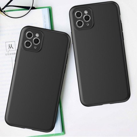 Cienki silikonowy pokrowiec etui do Xiaomi Redmi Note 12 Soft Case czarny Cienki silikonowy pokrowiec etui do Xiaomi Redmi Note 12 Soft Case czarny