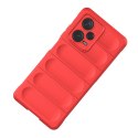 Etui elastyczny pokrowiec do Xiaomi Redmi Note 12 Pro+ Magic Shield Case czerwony