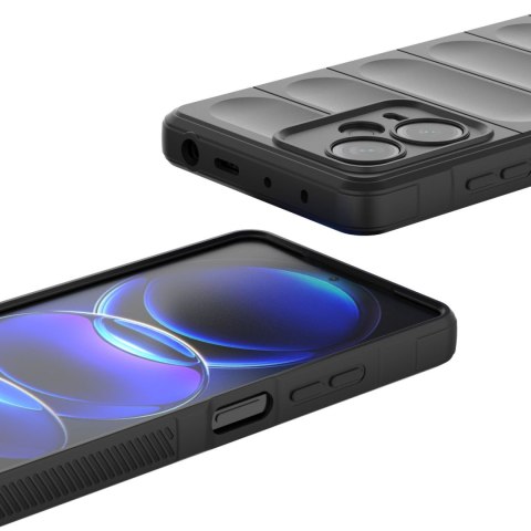 Etui elastyczny pokrowiec do Xiaomi Redmi Note 12 Pro+ Magic Shield Case niebieski Etui elastyczny pokrowiec do Xiaomi Redmi Note 12 Pro+ Magic Shield Case niebieski