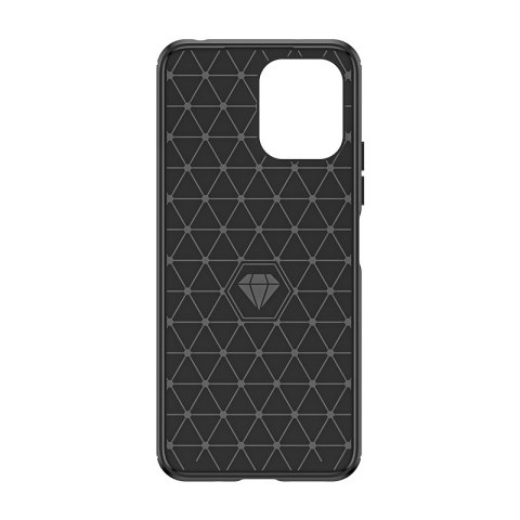 Elastyczne etui pokrowiec wzór karbon do Xiaomi Redmi 12 Carbon Case czarne Elastyczne etui pokrowiec wzór karbon do Xiaomi Redmi 12 Carbon Case czarne