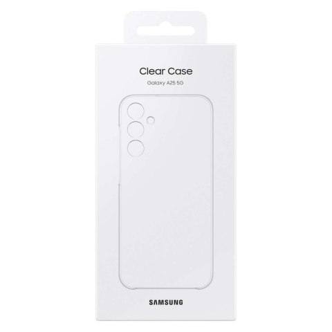 Oryginalne etui Clear Case do Samsung Galaxy A25 5G EF-QA256CTEGWW przezroczyste Oryginalne etui Clear Case do Samsung Galaxy A25 5G EF-QA256CTEGWW przezroczyste