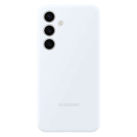 Oryginalne etui silikonowe pokrowiec do Samsung Galaxy S24 Silicone Case białe Oryginalne etui silikonowe pokrowiec do Samsung Galaxy S24 Silicone Case białe