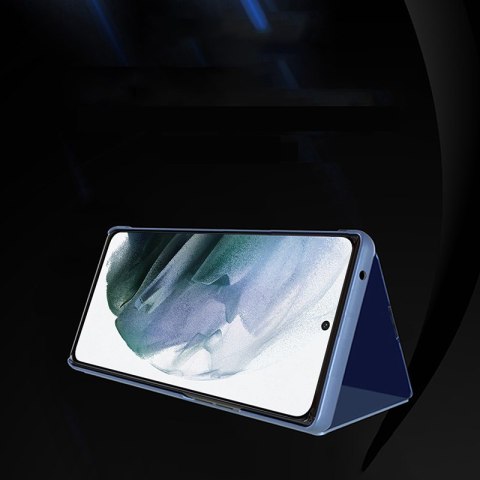 Etui pokrowiec do Samsung S24+ z klapką Clear View Case niebieskie Etui pokrowiec do Samsung S24+ z klapką Clear View Case niebieskie