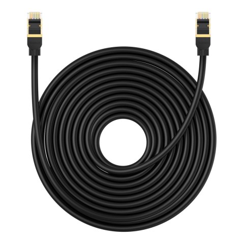 Kabel sieciowy LAN RJ45 Ethernet High Speed Cat.8 40Gbps 15m czarny Kabel sieciowy LAN RJ45 Ethernet High Speed Cat.8 40Gbps 15m czarny
