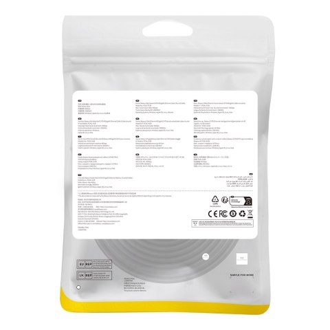 Kabel sieciowy LAN RJ45 Ethernet High Speed Cat.8 40Gbps 15m czarny Kabel sieciowy LAN RJ45 Ethernet High Speed Cat.8 40Gbps 15m czarny
