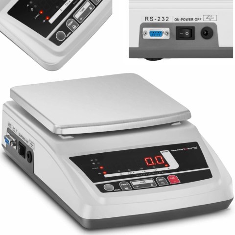 Waga laboratoryjna analityczna LED 6000 g / 0.1 g Waga laboratoryjna analityczna LED 6000 g / 0.1 g