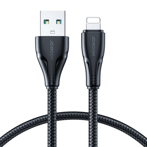Kabel przewód do iPhone USB - Lightning 2.4A 0.25m czarny Kabel przewód do iPhone USB - Lightning 2.4A 0.25m czarny
