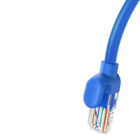 Kabel przewód sieciowy Ethernet Cat 6 RJ-45 1000Mb/s skrętka 3m niebieski Kabel przewód sieciowy Ethernet Cat 6 RJ-45 1000Mb/s skrętka 3m niebieski