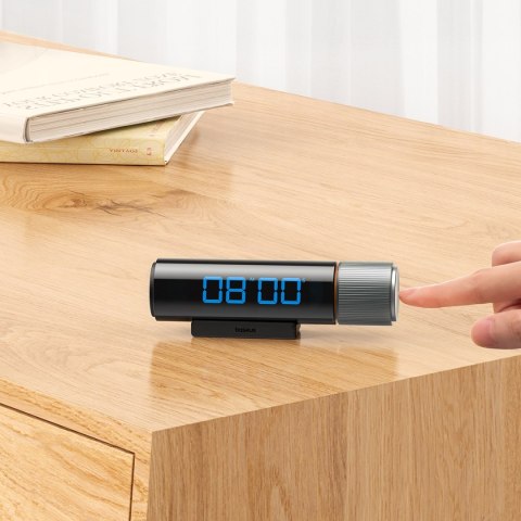 Minutnik timer cyfrowy magnetyczny z funkcją stopera Heyo Series czarny Minutnik timer cyfrowy magnetyczny z funkcją stopera Heyo Series czarny