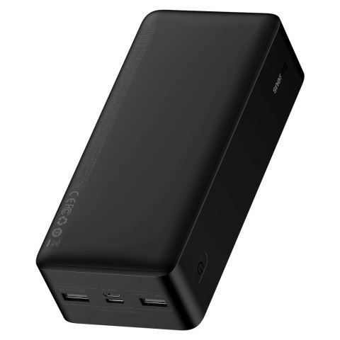 Powerbank 30000mAh 15W Bipow + kabel USB 4w1 microUSB / Lightning / 2x USB-C 1.2m czarny Powerbank 30000mAh 15W Bipow + kabel USB 4w1 microUSB / Lightning / 2x USB-C 1.2m czarny