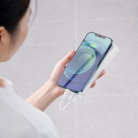 Powerbank 30000mAh 15W Bipow + kabel USB 4w1 microUSB / Lightning / 2x USB-C 1.2m czarny Powerbank 30000mAh 15W Bipow + kabel USB 4w1 microUSB / Lightning / 2x USB-C 1.2m czarny