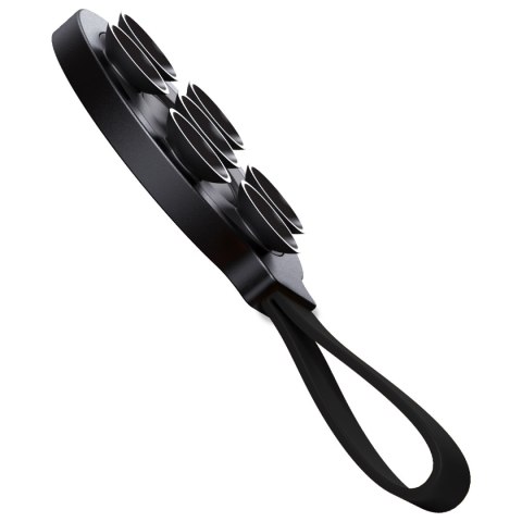 Genialny uchwyt na telefon magnetyczny z przyssawkami czarny Genialny uchwyt na telefon magnetyczny z przyssawkami czarny