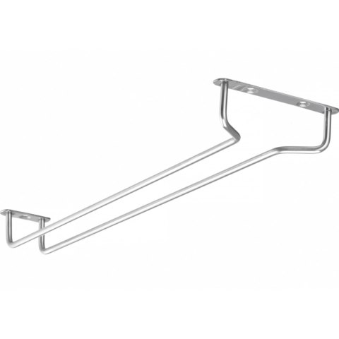 Wieszak na kieliszki barowy 408 x 115 x 30 mm Wieszak na kieliszki barowy 408 x 115 x 30 mm