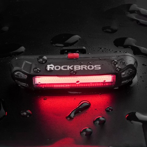 Lampka rowerowa tylna pod siodełko czerwona wodoodporna USB-A Lampka rowerowa tylna pod siodełko czerwona wodoodporna USB-A