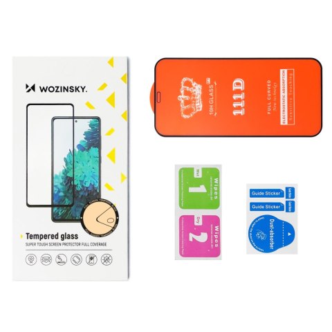 Szkło hartowane 9H Full Glue z czarną ramką do Samsung A25 Szkło hartowane 9H Full Glue z czarną ramką do Samsung A25