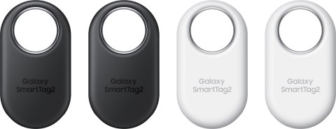 ZESTAW 4x Samsung Galaxy SmartTag2 Bluetooth 5.3 biały i czarny ZESTAW 4x Samsung Galaxy SmartTag2 Bluetooth 5.3 biały i czarny