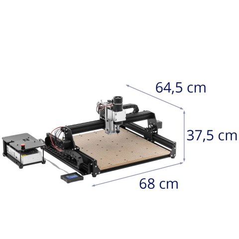 Frezarka CNC do drewna plastiku metalu 43 x 39 cm 500 W Frezarka CNC do drewna plastiku metalu 43 x 39 cm 500 W