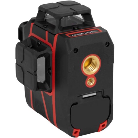 Laser krzyżowy samopoziomujący 360 stopni z pilotem 30 m Laser krzyżowy samopoziomujący 360 stopni z pilotem 30 m