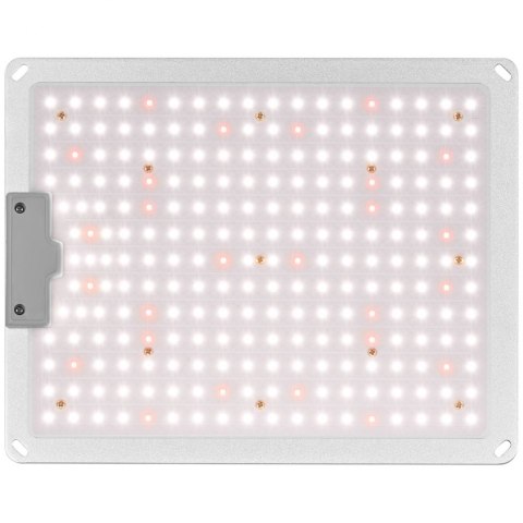 Lampa do uprawy wzrostu roślin pełne spektrum 30 x 24 cm 234 LED 1000 W srebrna Lampa do uprawy wzrostu roślin pełne spektrum 30 x 24 cm 234 LED 1000 W srebrna
