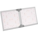 Lampa do uprawy wzrostu roślin pełne spektrum 60 x 24 cm 468 LED 2000 W srebrna