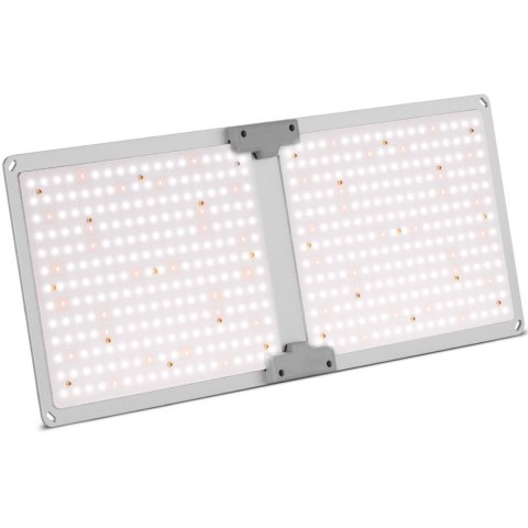 Lampa do uprawy wzrostu roślin pełne spektrum 60 x 24 cm 468 LED 2000 W srebrna Lampa do uprawy wzrostu roślin pełne spektrum 60 x 24 cm 468 LED 2000 W srebrna