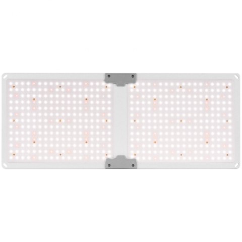 Lampa do uprawy wzrostu roślin pełne spektrum 60 x 24 cm 468 LED 2000 W srebrna Lampa do uprawy wzrostu roślin pełne spektrum 60 x 24 cm 468 LED 2000 W srebrna