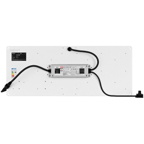 Lampa do uprawy wzrostu roślin pełne spektrum 60 x 24 cm 468 LED 2000 W srebrna Lampa do uprawy wzrostu roślin pełne spektrum 60 x 24 cm 468 LED 2000 W srebrna