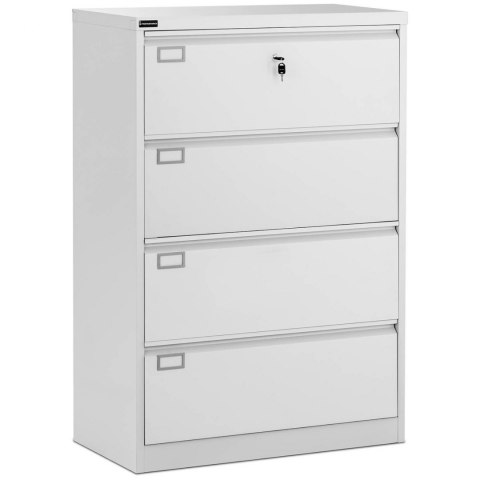 Szafa kartotekowa biurowa metalowa do kartotek dokumentów A4/F4 4 szuflady Szafa kartotekowa biurowa metalowa do kartotek dokumentów A4/F4 4 szuflady