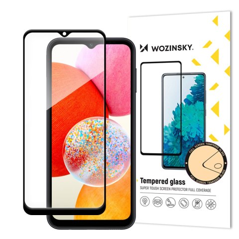Szkło hartowane 9H Full Glue z czarną ramką do Samsung A15 / A15 5G Szkło hartowane 9H Full Glue z czarną ramką do Samsung A15 / A15 5G