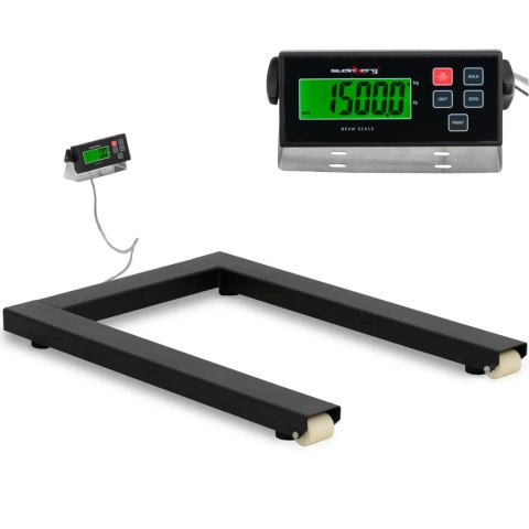 Waga płozowa belkowa paletowa LCD 1500 / 0.5 kg 121 x 84 cm Waga płozowa belkowa paletowa LCD 1500 / 0.5 kg 121 x 84 cm