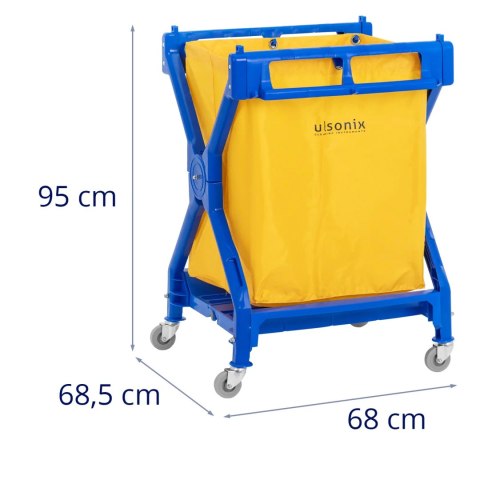 Wózek hotelowy serwisowy na pranie 170 l 68 x 68.5 x 95 cm Wózek hotelowy serwisowy na pranie 170 l 68 x 68.5 x 95 cm