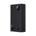 Powerbank z wyświetlaczem 20000mAh 30W 2xUSB 1xUSB-C Quick Charge SCP VOOC czarny