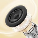 Bezprzewodowe nauszne słuchawki Bluetooth 5.0 czytnik kart micro SD radio FM czarny