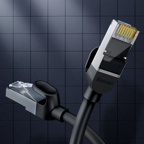 Kabel sieciowy RJ45 płaski High Speed Ethernet CAT6 3m - czarny Kabel sieciowy RJ45 płaski High Speed Ethernet CAT6 3m - czarny