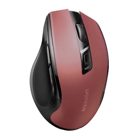 Mysz myszka optyczna bezprzewodowa USB 2.4GHz 4000 DPI - czerwona Mysz myszka optyczna bezprzewodowa USB 2.4GHz 4000 DPI - czerwona