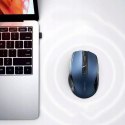 Mysz myszka optyczna bezprzewodowa USB 2.4GHz 4000 DPI - niebieska