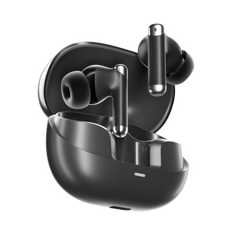 Słuchawki Sounfii R4 bezprzewodowe Bluetooth 5.3 ENC - czarne Słuchawki Sounfii R4 bezprzewodowe Bluetooth 5.3 ENC - czarne