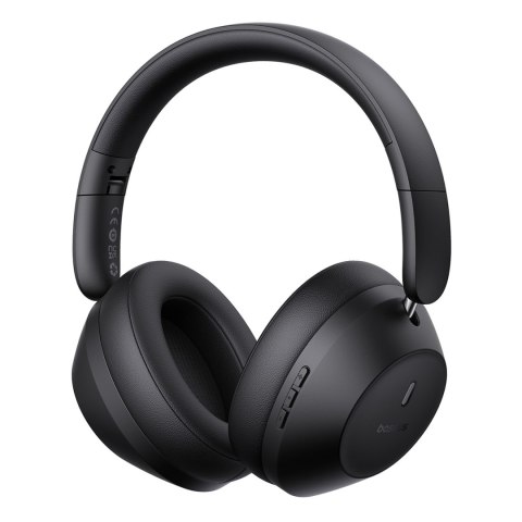 Słuchawki bezprzewodowe nauszne Bass 30 Max Bluetooth 5.3 - czarne Słuchawki bezprzewodowe nauszne Bass 30 Max Bluetooth 5.3 - czarne