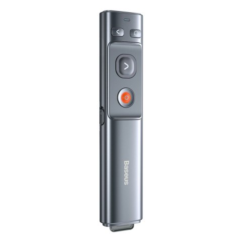 Wskaźnik laserowy Orange Dot bezprzewodowy do prezentacji - szary Wskaźnik laserowy Orange Dot bezprzewodowy do prezentacji - szary